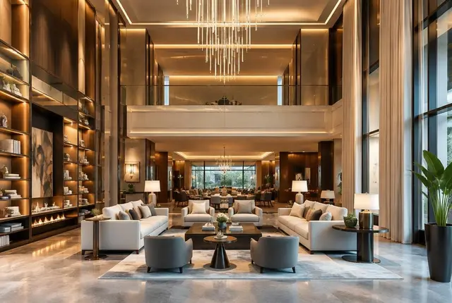 Grand triple-height clubhouse at L&T Sector 86 Gurugram