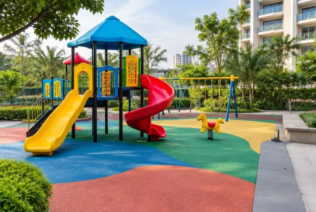 Kids play area at L&T Sector 86 Gurugram